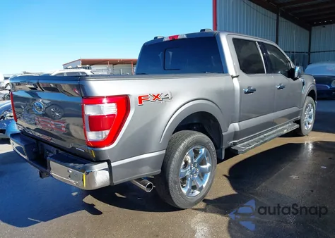 2022 Ford F-150 Lariat z USA, uszkodzony, nr VIN 1FTFW1E81NFB11691